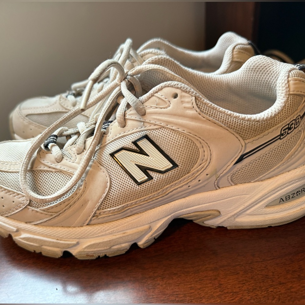 GUC New Balance 530s in Moonbeam with Sea Salt - Women’s US 6.5 - Men’s US 5